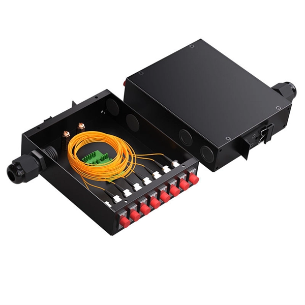 Calculation of fiber power in optical splitter